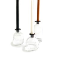 Taper Glass Candle Holder – Medium